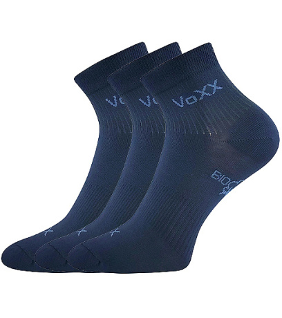 Voxx Boby Športové slabé ponožky - 3 páry BM000004236200100984 tmavo modrá 35-38 (23-25)