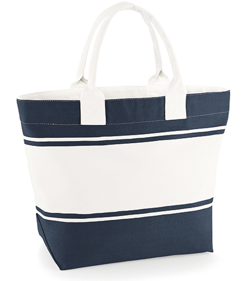 Quadra Plátená plážová taška QD26 Navy 53 x 36 x 19 cm