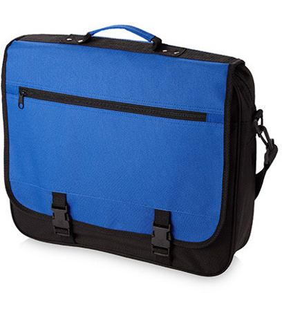 L-Merch Taška cez rameno NT335N Classic Royal Blue 40 x 10 x 33 cm