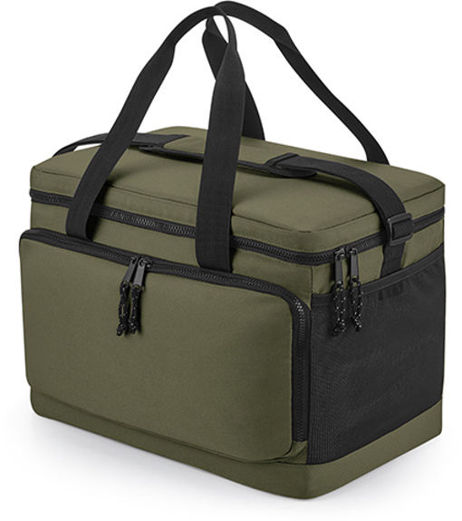 BagBase Veľká chladiaca taška cez rameno BG290 Military Green 40 x 26 x 28 cm