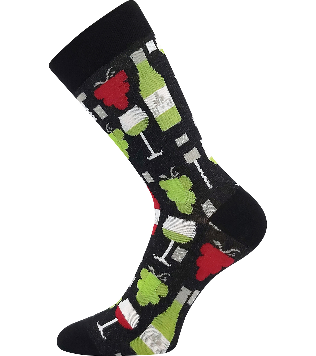 Voxx VínoXX Unisex trendy ponožky BM000001470200101050 víno 43-46 (29-31)