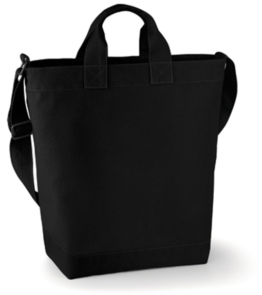 BagBase Plátená taška 15 l BG673 Black 38 x 40 x 14 cm
