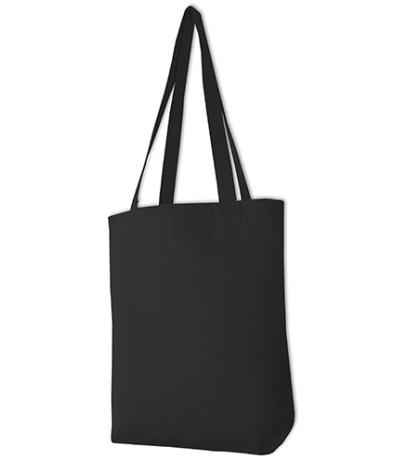 Halink Plátená taška s dlhým uchom X1051 Black