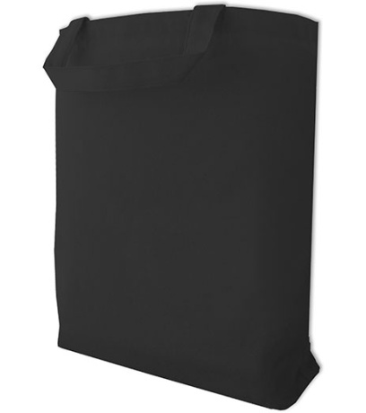Halink Plátená taška s krátkym uchom X1052 Black
