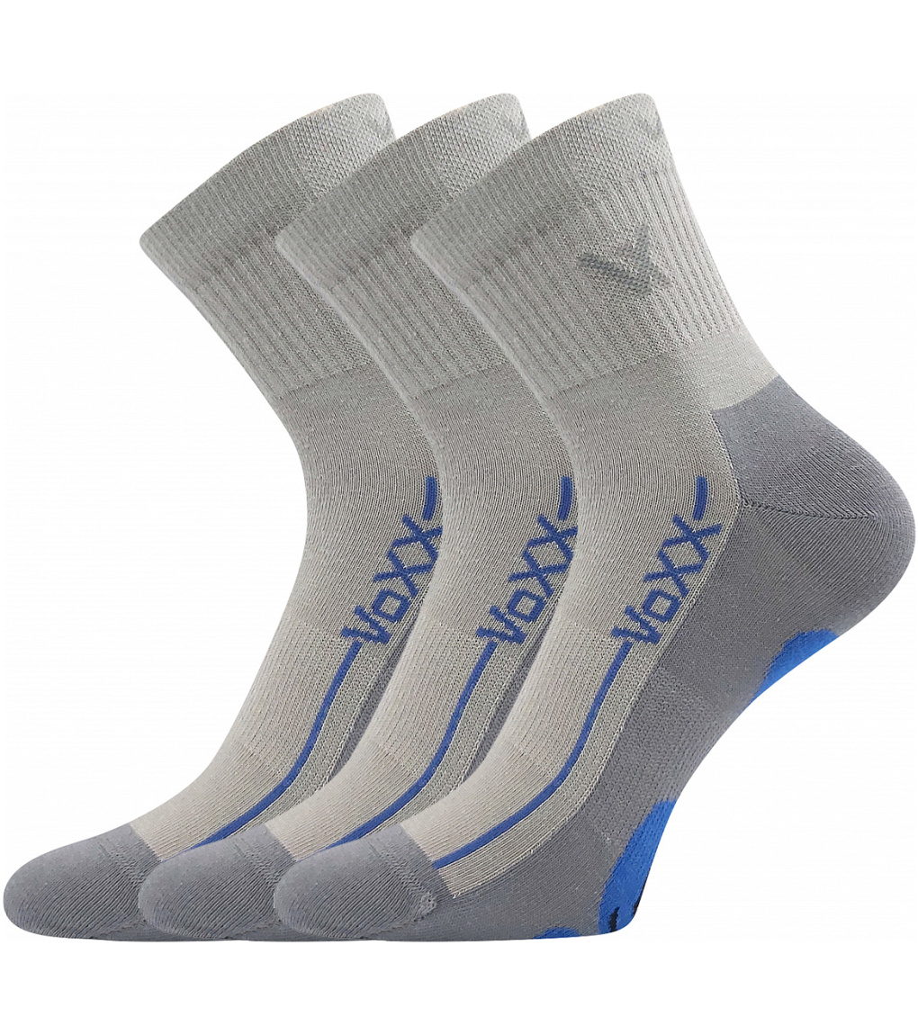 Voxx Barefootan Unisex športové ponožky - 3 páry BM000003213100100686 svetlo šedá 35-38 (23-25)