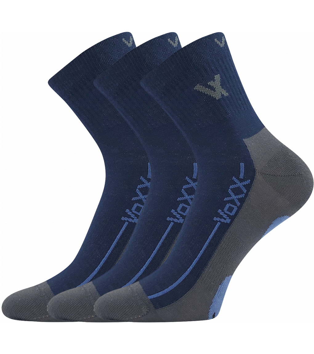 Voxx Barefootan Unisex športové ponožky - 3 páry BM000003213100100686 tmavo modrá 39-42 (26-28)