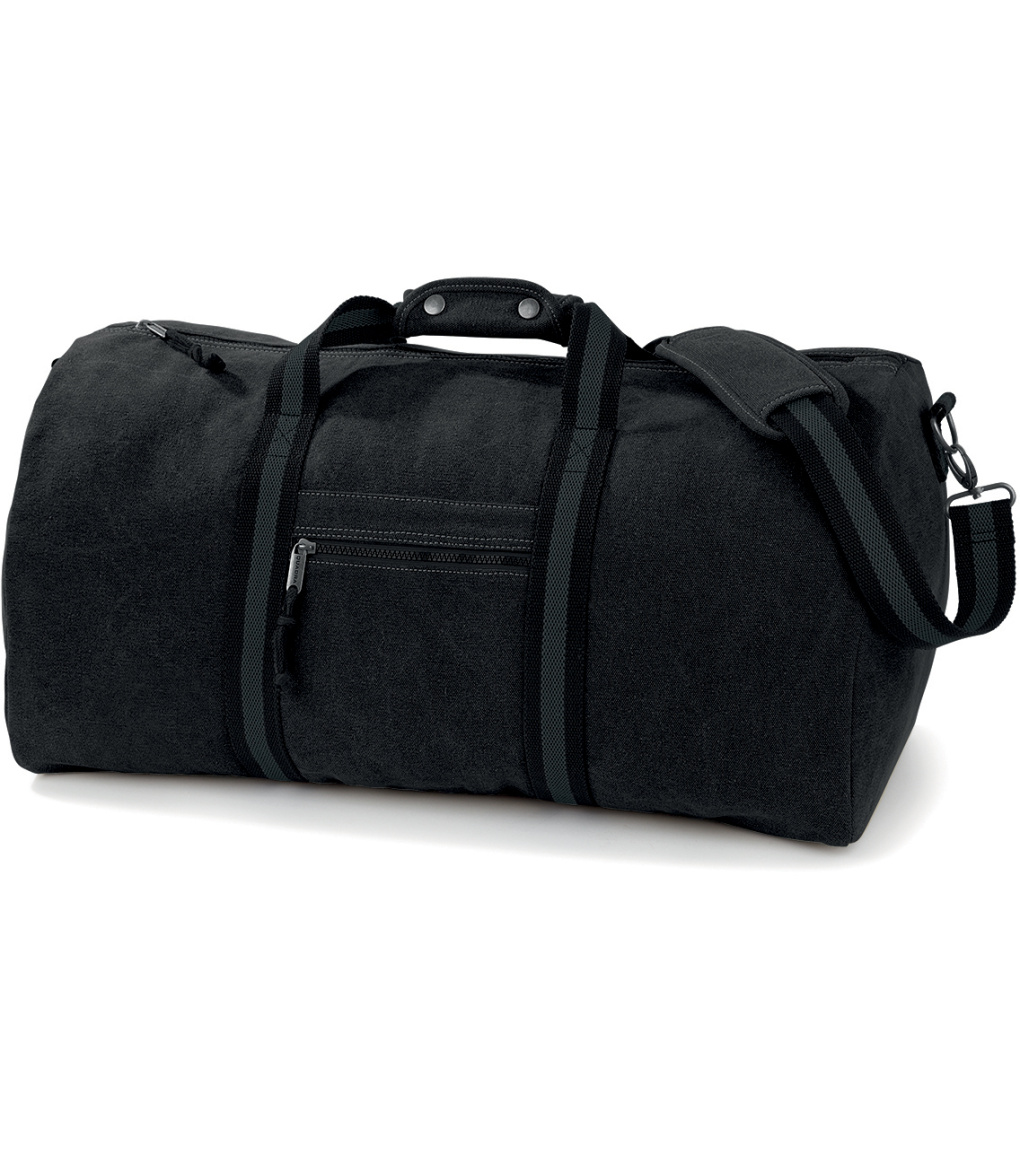 Quadra Plátená vintage cestovná taška QD613 Vintage Black 58 x 30 x 30 cm