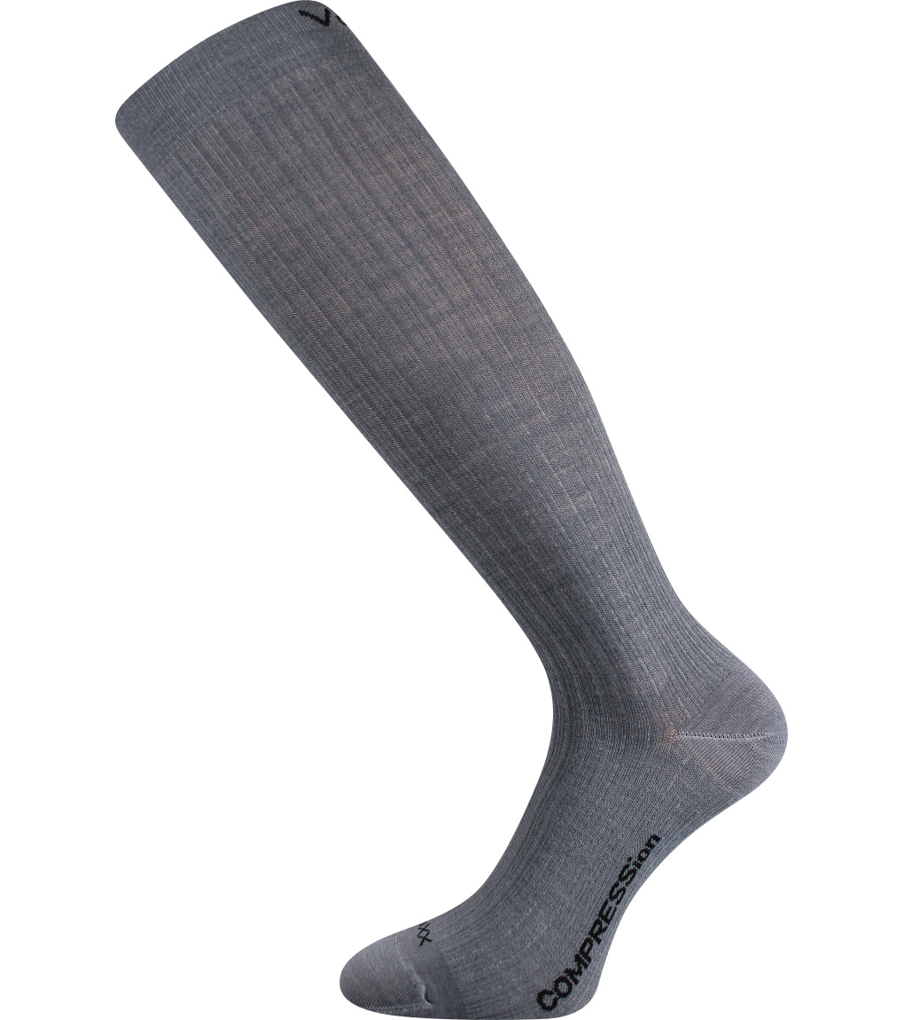 Voxx Woolax Pánske kompresné podkolienky BM000000731800100399 svetlo šedá 43-46 (29-31)