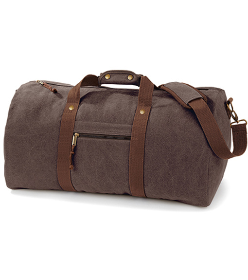 Quadra Plátená vintage cestovná taška QD613 Vintage Brown 58 x 30 x 30 cm