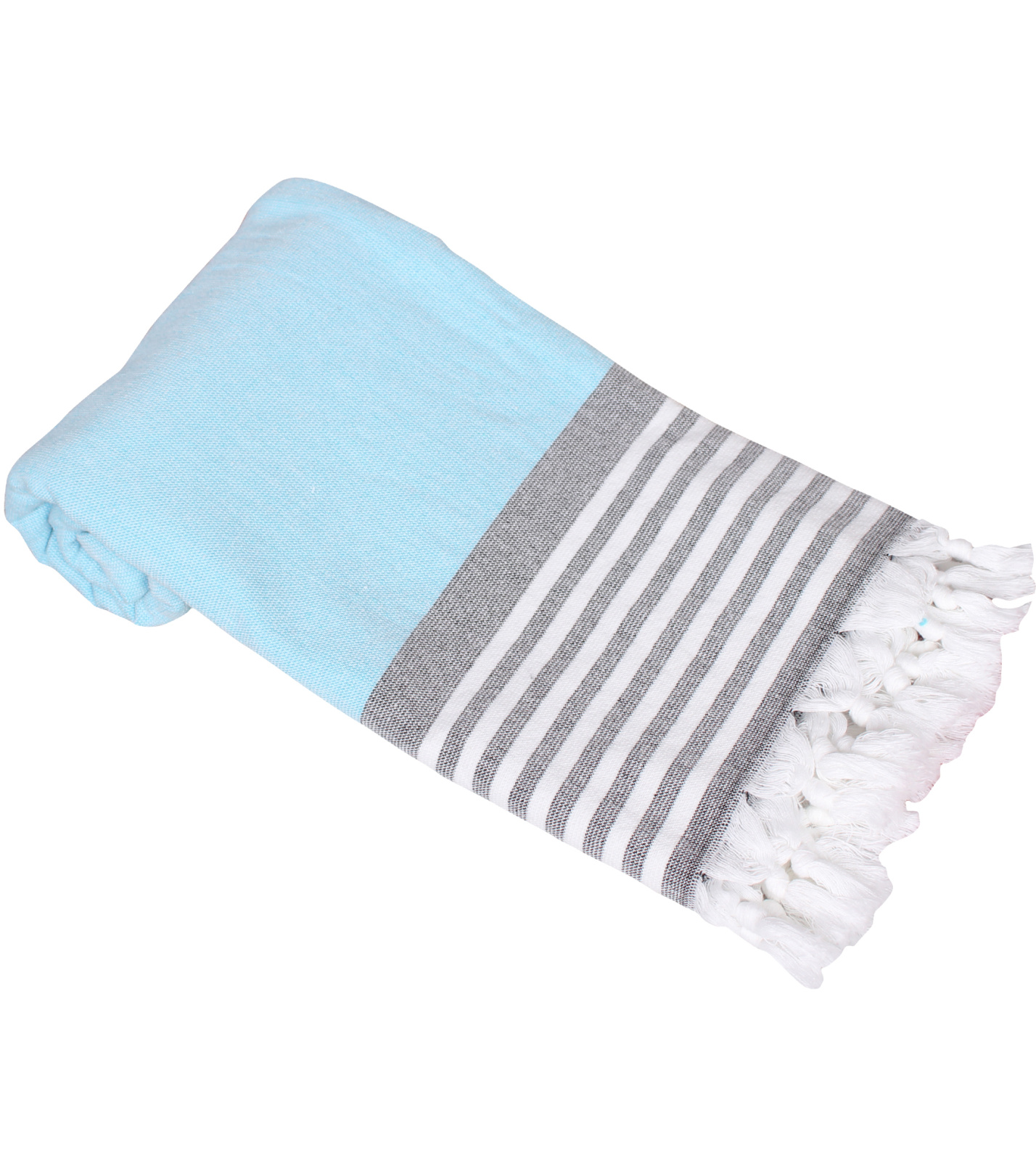 Aqua Blue -  / White