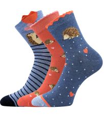 Dámske ponožky - 3 páry Leyka Boma