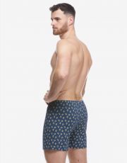 Pánske voľné trenírky 75219P GINA tm.popol cibuľová