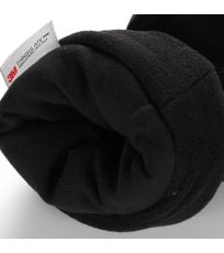 Unisex lyžiarske softshellové rukavice KAHUG ALPINE PRO čierna