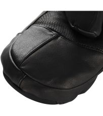 Unisex lyžiarske kožené rukavice LOLRE ALPINE PRO čierna