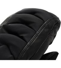 Unisex lyžiarske kožené rukavice LOLRE ALPINE PRO čierna