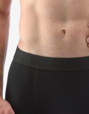Pánske boxerky s kratšou nohavičkou 73126P GINA čierna