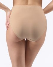 Dámske nohavičky klasické - väčšia veľkosť 11086P GINA béžová