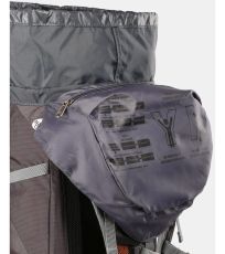 Unisex turistický batoh ROX 40-U KILPI Tmavosivá