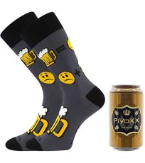 Pánske trendy ponožky PiVoXX + plechovka VoXX®