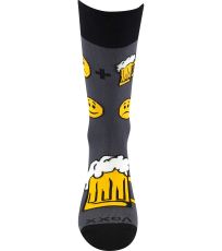 Pánske trendy ponožky PiVoXX + plechovka VoXX® vzor E