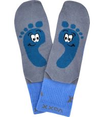 Detské športové ponožky - 3 páry Barefootik VoXX® mix chlapec