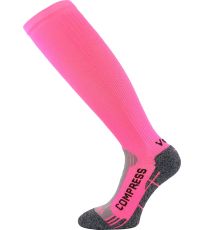 Unisex kompresné podkolienky Flex VoXX® koralová