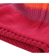 Detská zimná čiapka TANAKIL 2 ALPINE PRO Neón coral