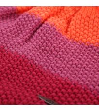 Detská zimná čiapka TANAKIL 2 ALPINE PRO Neón coral