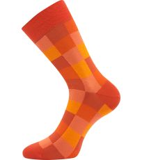 Unisex trendy ponožky - 3 páry Dekostkan Lonka kocky