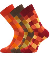 Unisex trendy ponožky - 3 páry Dekostkan Lonka