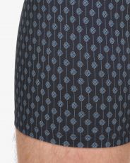 Pánske boxerky s dlhšou nohavičkou 74179P GINA čierna - mesiac