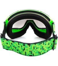 Lyžiarske okuliare - zelené RED ROCK Spokey 