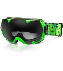 Lyžiarske okuliare - zelené RED ROCK Spokey