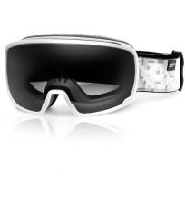 Lyžiarske okuliare - čierno-biele ELBERT Spokey