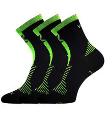 černá-neon zelená - 