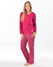 Dámske dlhé pyžamo 19169P GINA