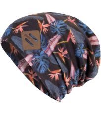  černá/floral - čierna