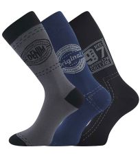 Pánske vzorované ponožky - 3 páry Kuba Boma