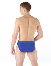 Pánske slipy s úzkym bokom 70070P GINA modrá