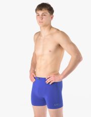 Pánske boxerky s dlhšou nohavičkou 74163P GINA modrá, olivová