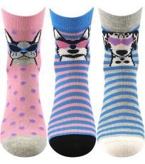 Detské ponožky - 3 páry Ley Boma 