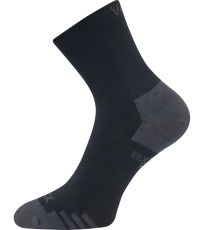 Športové slabé ponožky - 3 páry Boaz VoXX® čierna