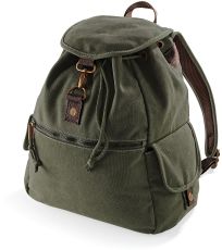 Plátený vintage batoh QD612 Quadra 