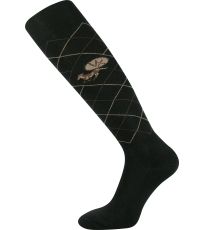 Unisex jazdecké podkolienky Pepper VoXX® čierna