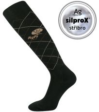 Unisex jazdecké podkolienky Pepper VoXX® čierna