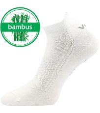Unisex nízke bambusové ponožky - 3 páry Blake VoXX® biela