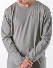 Pánska nočná košeľa s dlhým rukávom 79203P GINA 