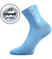 Detské športové ponožky - 3 páry Adventurik VoXX® svetlo modrá