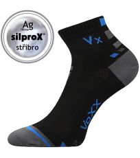 Pánske ponožky - 3 páry Mayor silproX VoXX® čierna