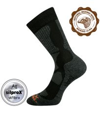 Unisex froté ponožky Etrex VoXX® čierna